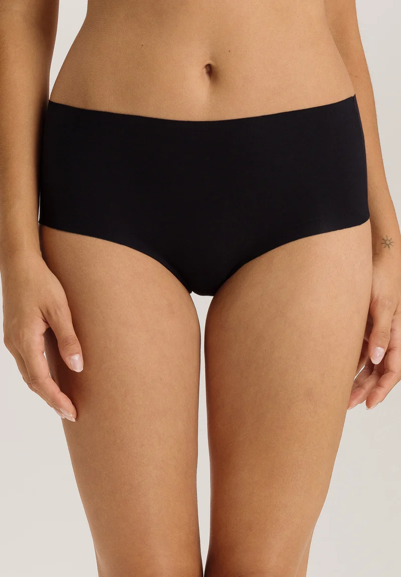 Invisible Cotton Maxi Briefs | black 071244-070019