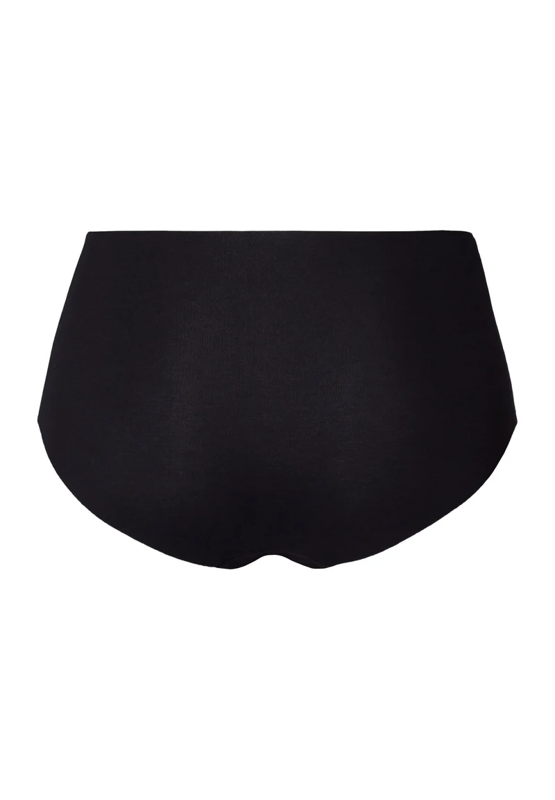 Invisible Cotton Maxi Briefs | black 071244-070019