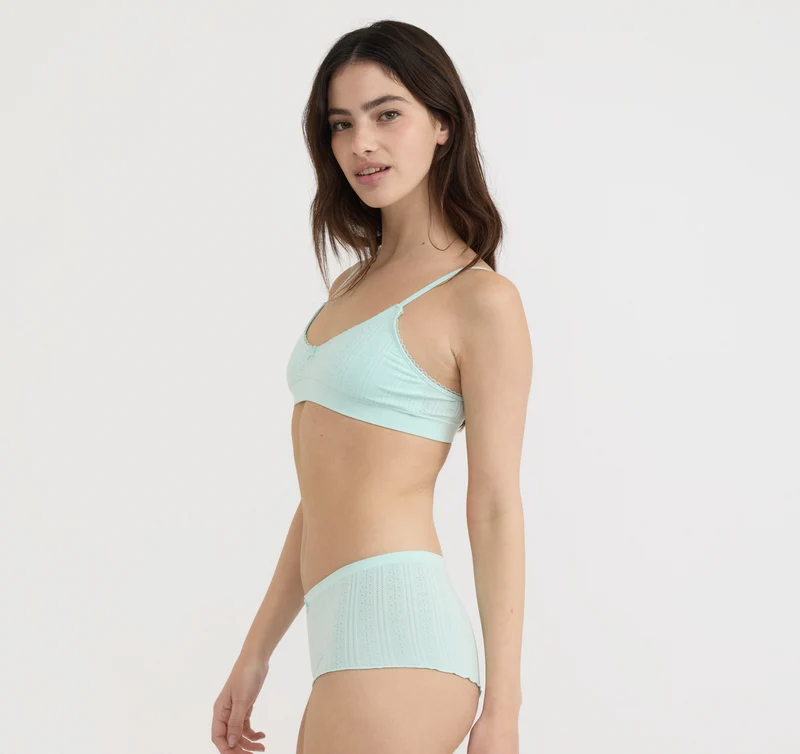 Pointelle Bralette