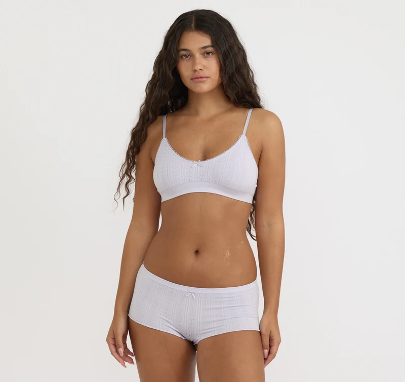 Pointelle Bralette