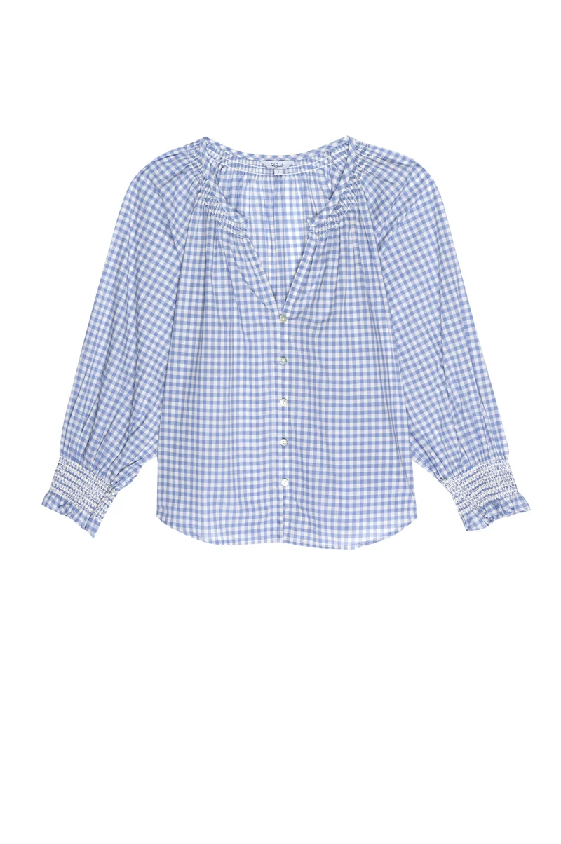 Mariah Carolina Gingham Top