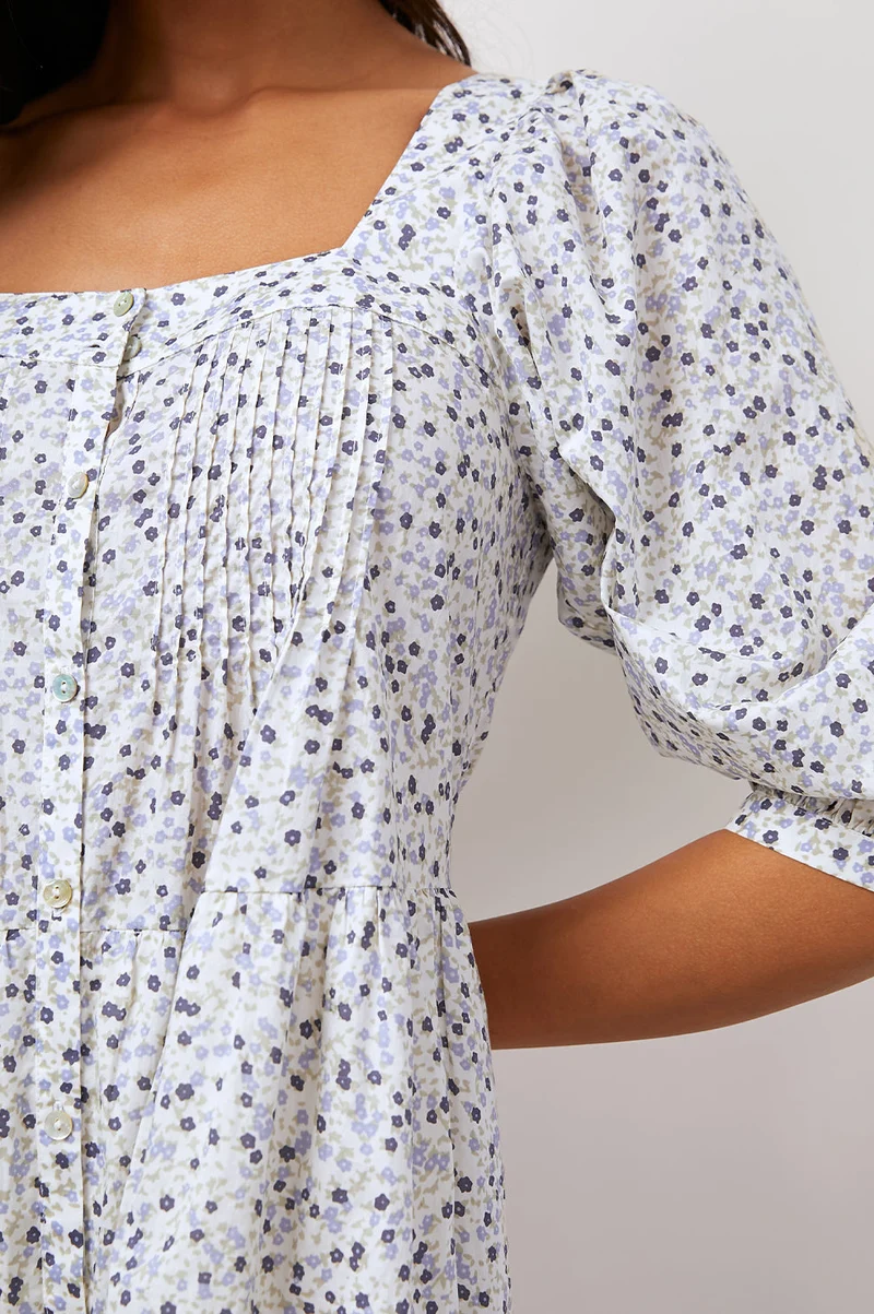 Pippa Watercolour Buds Dress