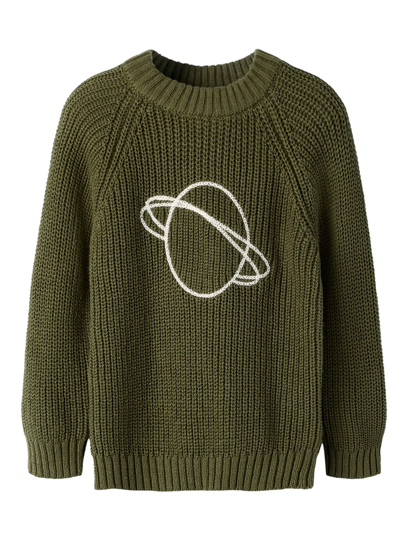 NMMEMLEN EMB KNIT LIL