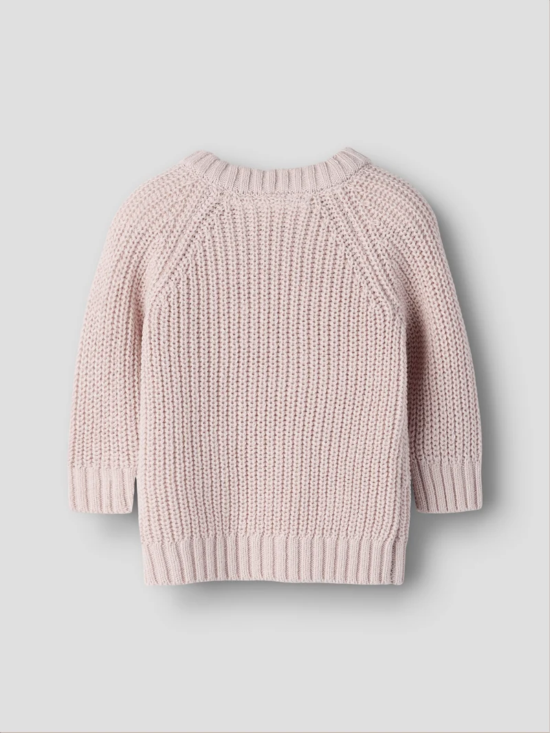 NBFEMLEN EMB LS KNIT LIL