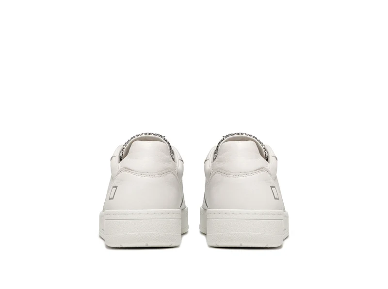 Court Pop Glitter White Trainer