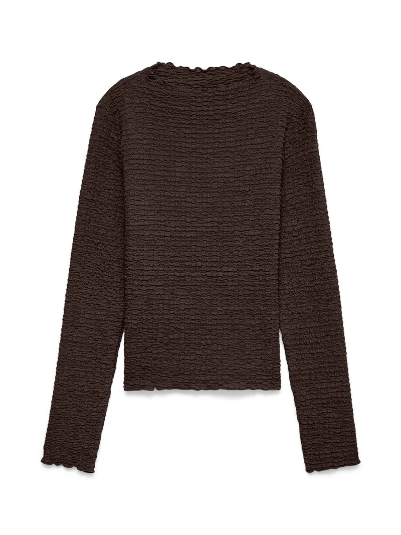 VMZIA LS FUNNEL NECK TOP JRS NOOS