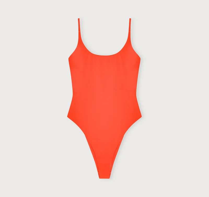 Swim Open Back One-Piece