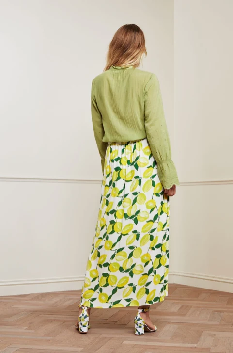 Cora Lime Skirt