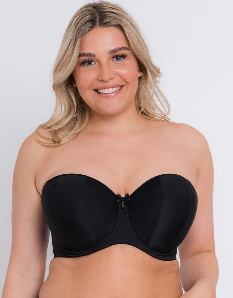 Curvy Kate Luxe Strapless Multiway Bra Black