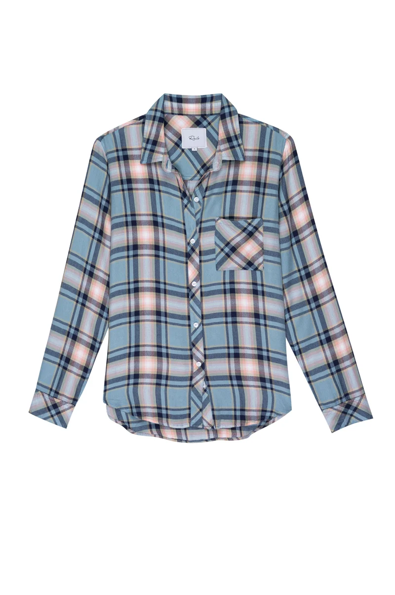 Hunter Teal Peach Navy