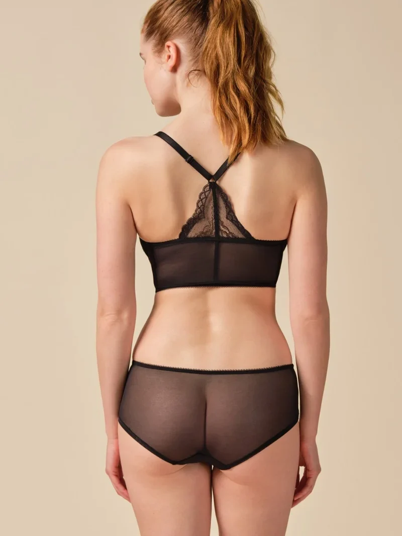 Gossard - Superboost Lace Deep V Bralette Schwarz
