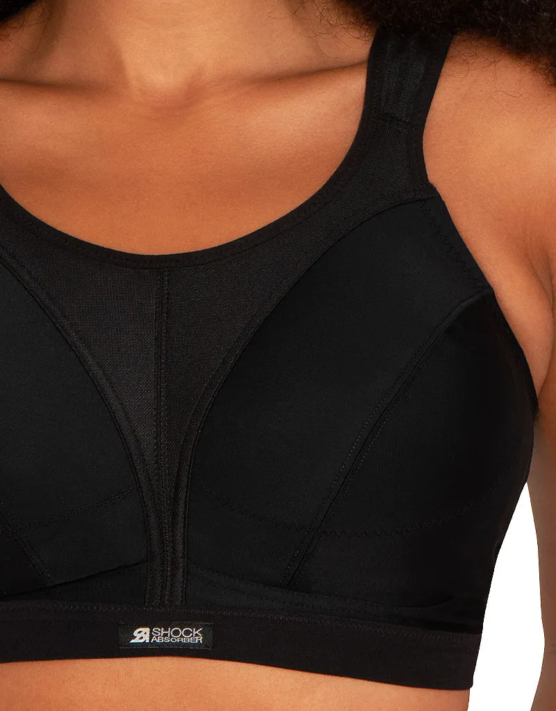 Shock Absorber D+ Classic Support Sports Bra Black