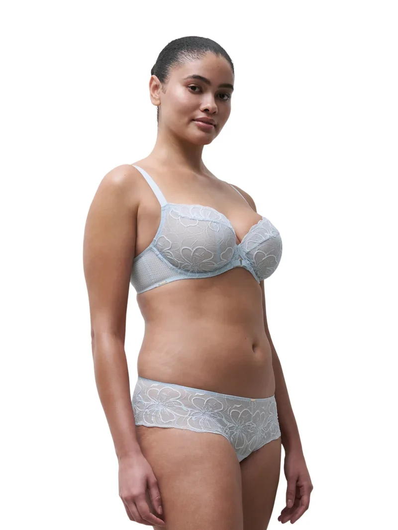 Chantelle – Fleurs Covering Underwired Bra Icy Flower