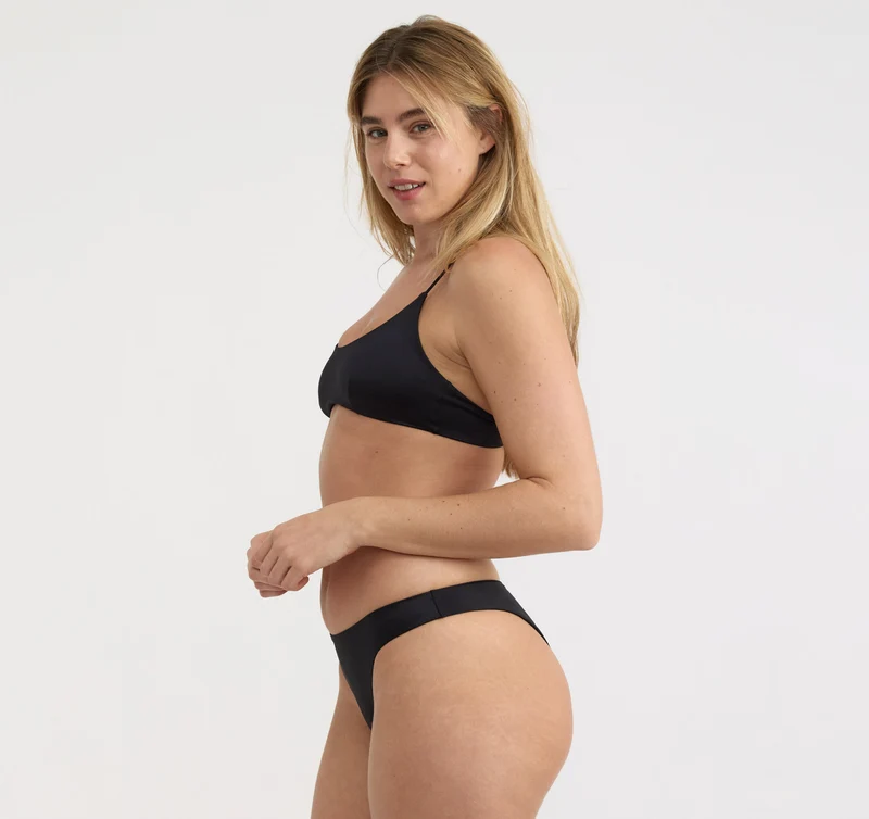 Solar Swim Scoop Neck Bikini Top