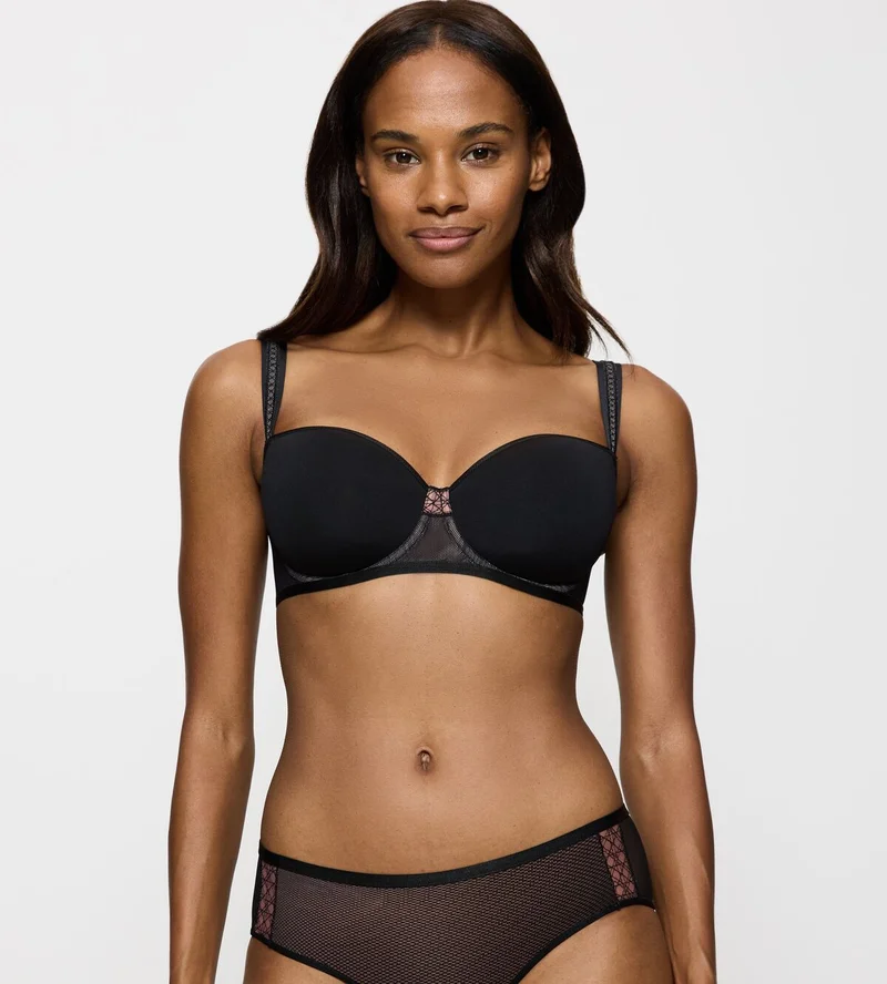 Triumph - Palina Cosmic Heartbeat Gepolsterter BH Schwarz