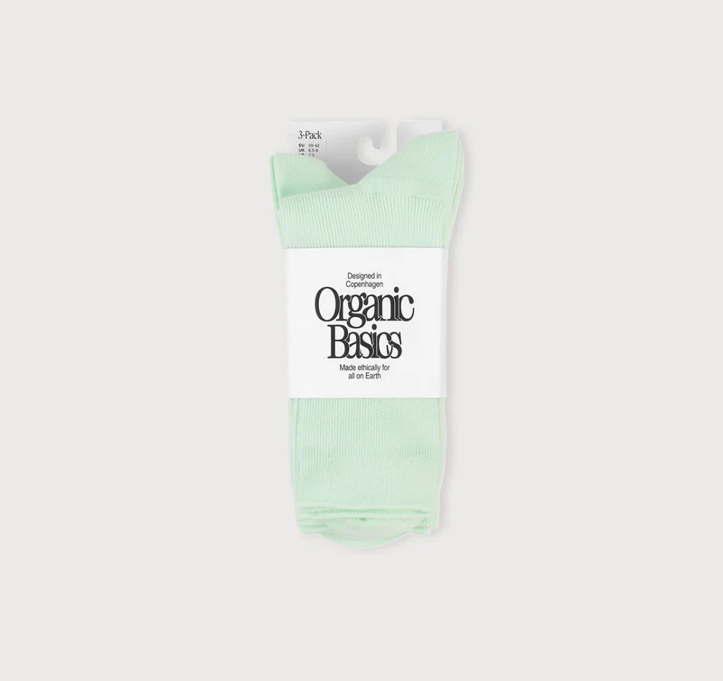 Core Crew Rib Socks 3-Pack