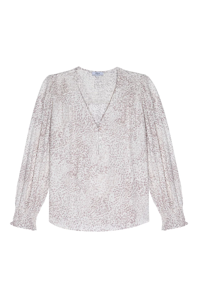 Brinley Tan Watercolour Top