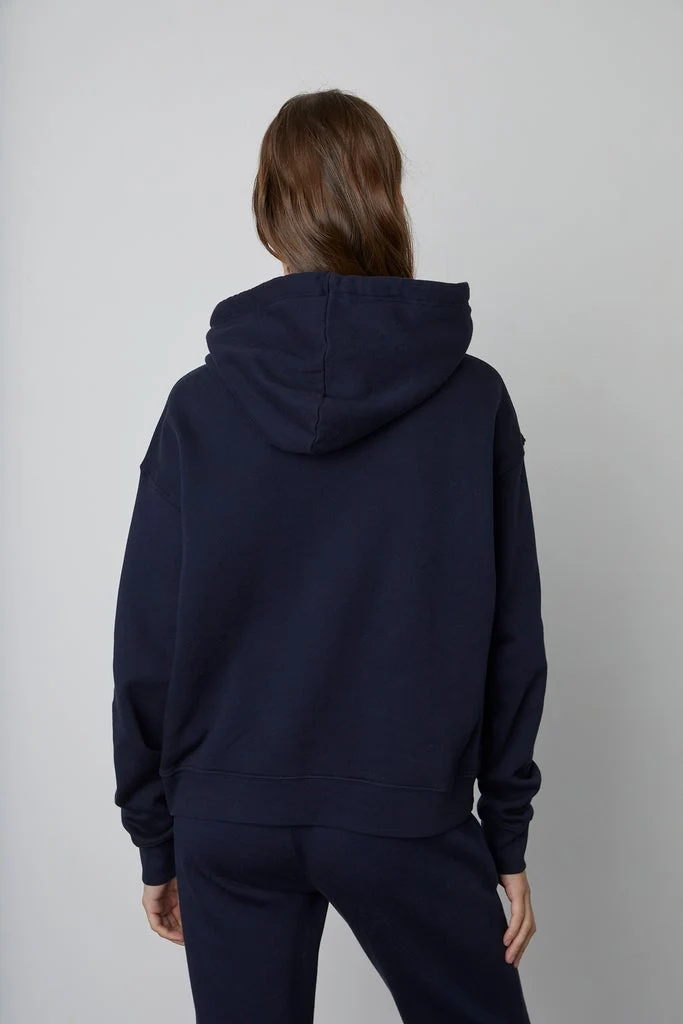 Michelle Navy Hoodie