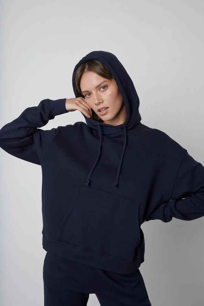 Michelle Navy Hoodie