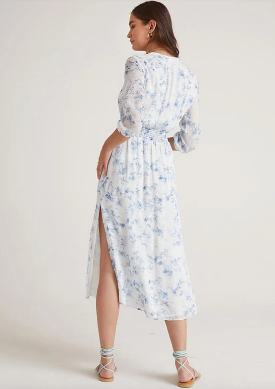 Cross Front Belted Maxi Dress