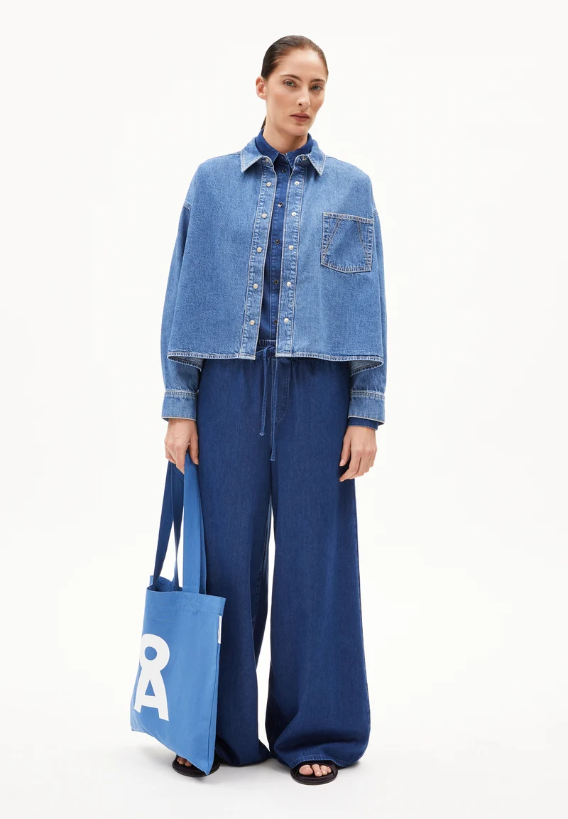 NALAANI DENIM BLOUSE