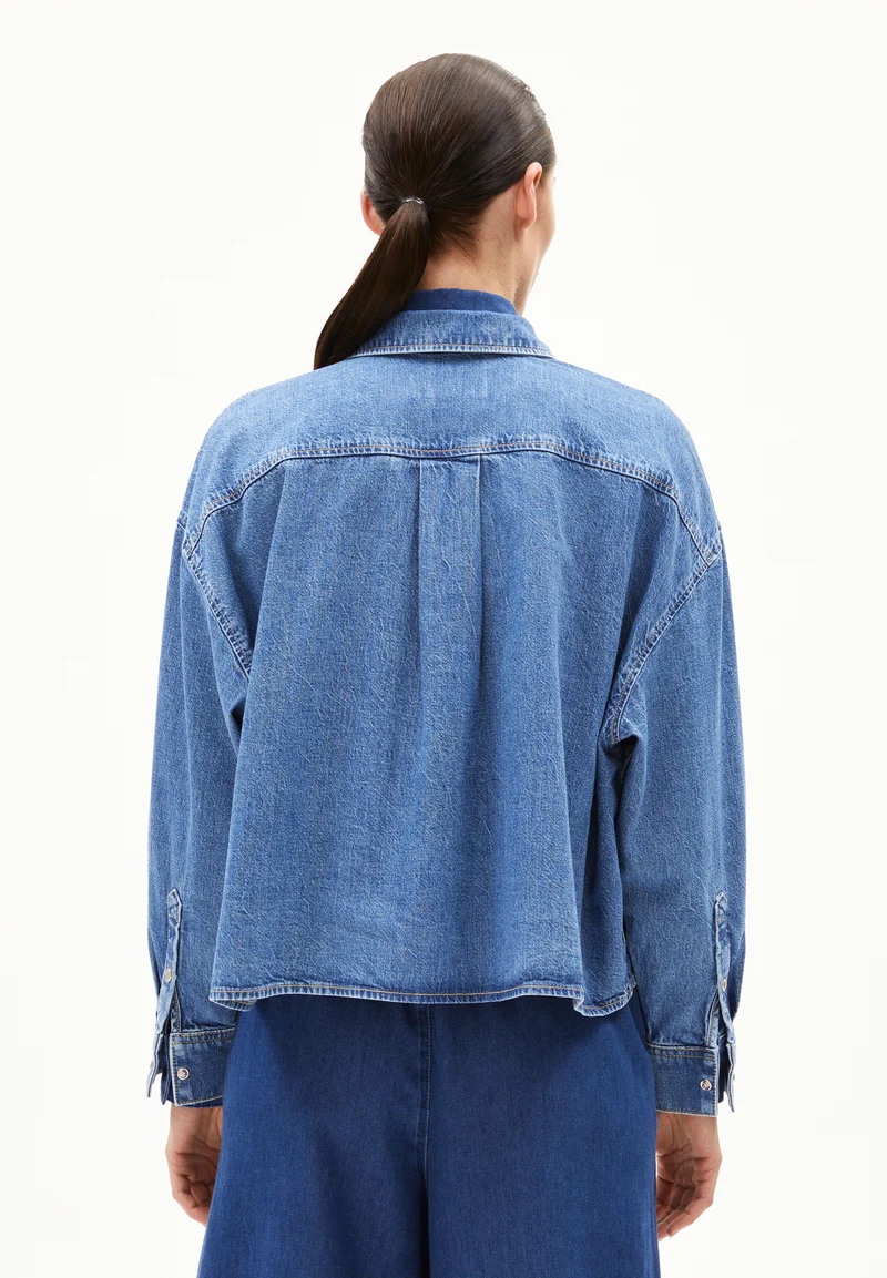 NALAANI DENIM BLOUSE