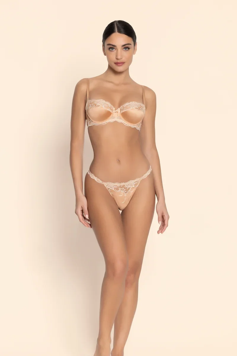 Lise Charmel - Splendeur Soie Halbschalen-BH Splendeur Peche