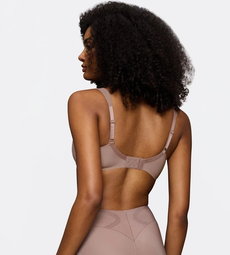Triumph – Body Make-Up Essentials Illusion Curve Minimiser Bra Chocolate Mousse