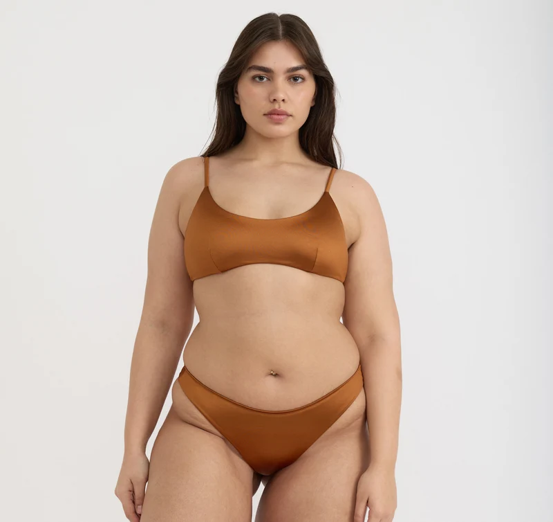 Solar Swim Cheeky Bikini Bottom