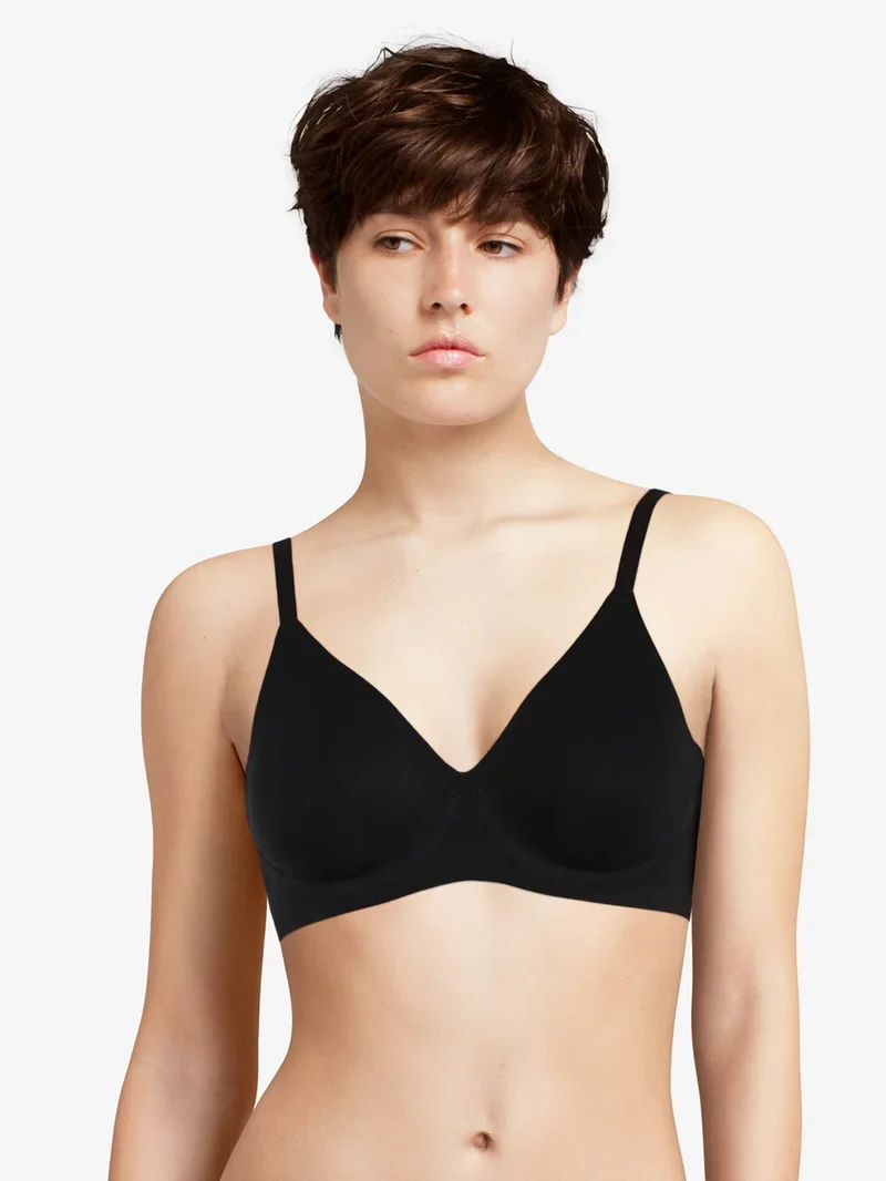 Chantelle – Softstretch Plunge Bügel-BH Schwarz