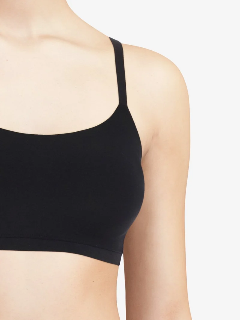 Chantelle Softstretch gepolsterter Bralette aus Spitze – Schwarz