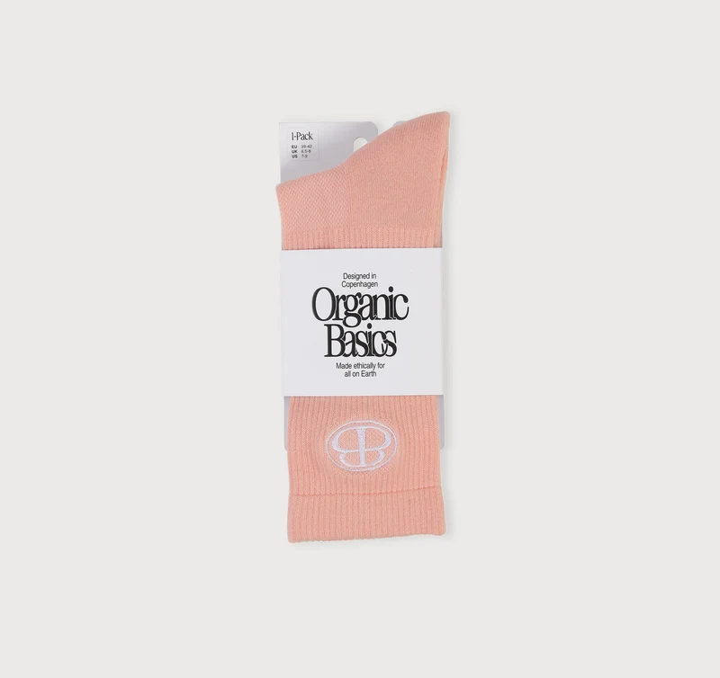 Core Butterfly Crew Rib Socks