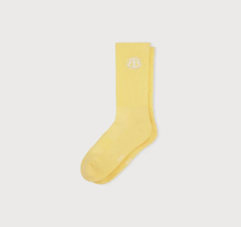Core Butterfly Crew Rib Socks