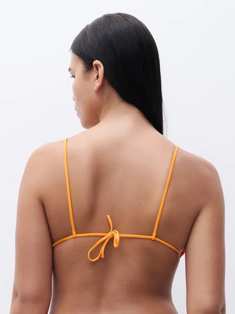 Chantelle Swimwear – Bügelloser Triangel-T-Shirt-BH in Einheitsgröße, Sunrise Tie & Dye