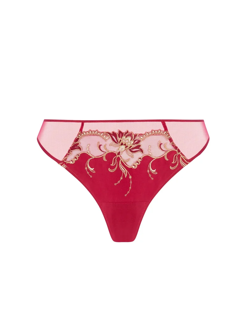 Lise Charmel - Eblouissante Icone Thong Or Rubis
