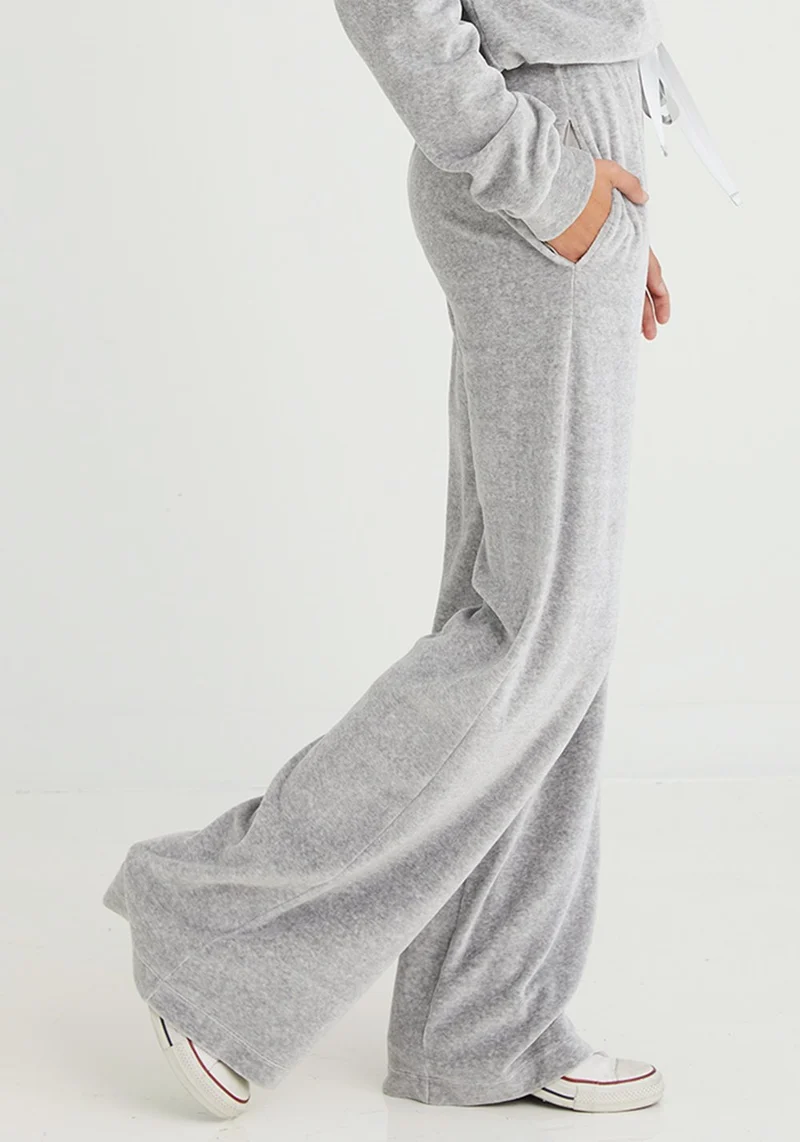 Easy Wide Leg Track Pants