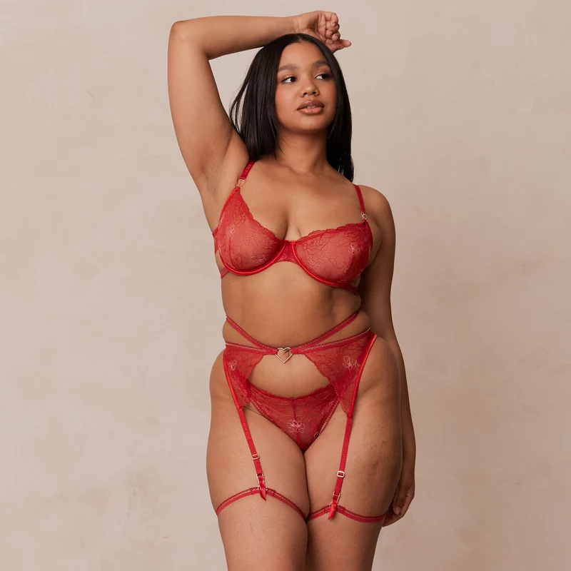 Gabriella Intimates Bra - Maroon