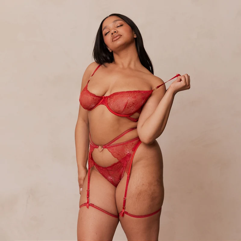 Gabriella Intimates Bra - Maroon
