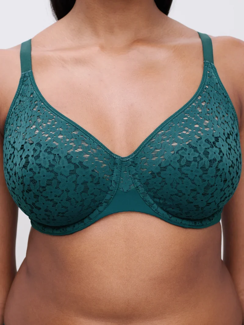 Chantelle EasyFeel – Norah, bedeckender, geformter BH, orientalisches Grün