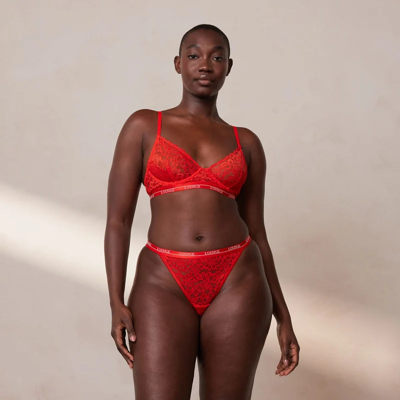 Balcony Bra - Red