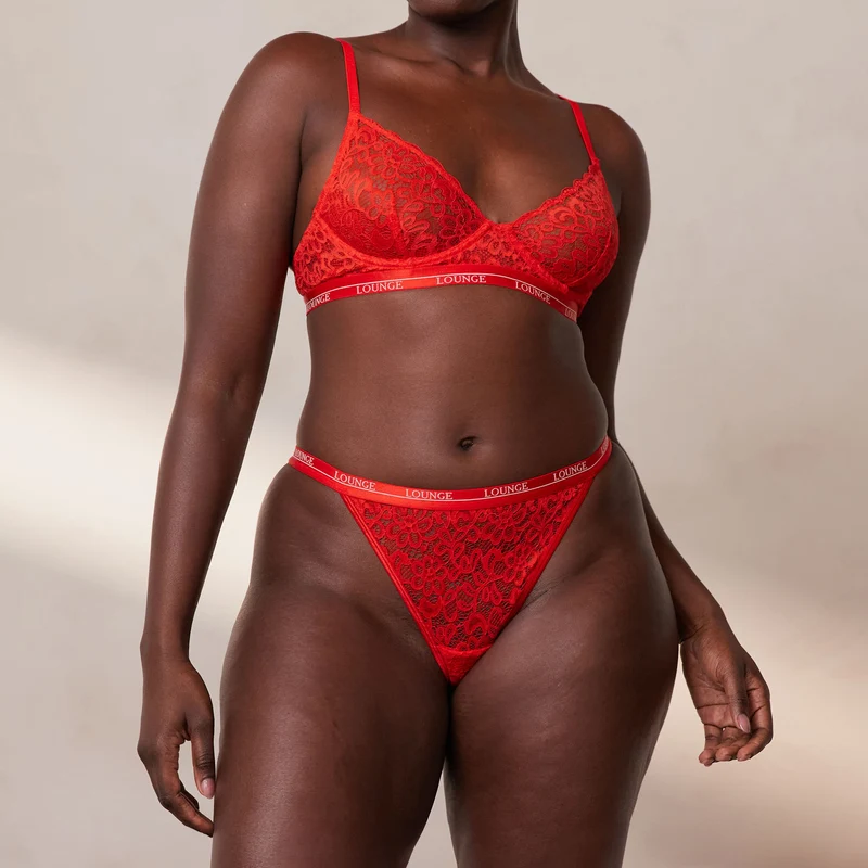 Balcony Bra - Red