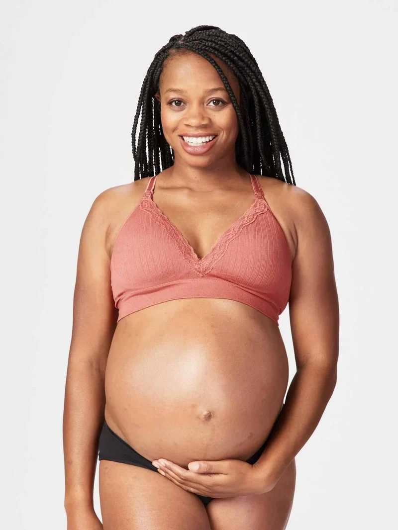 Cake Maternity - Tutti Fruitti Brust-BH ohne Bügel, rostfarben
