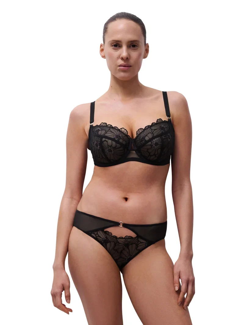 Chantelle - Lush Halbschalen-BH Festliches Schwarz