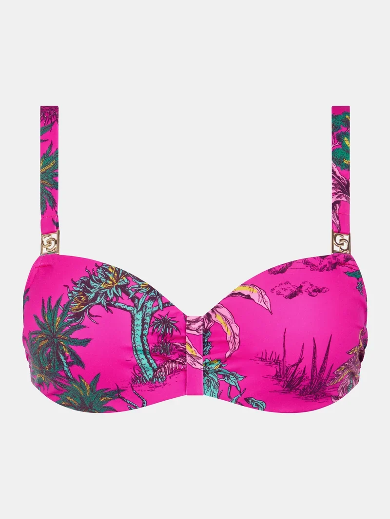 Chantelle Bademode - Sauvage Halbschalen-Memory-BH Pink Jungle