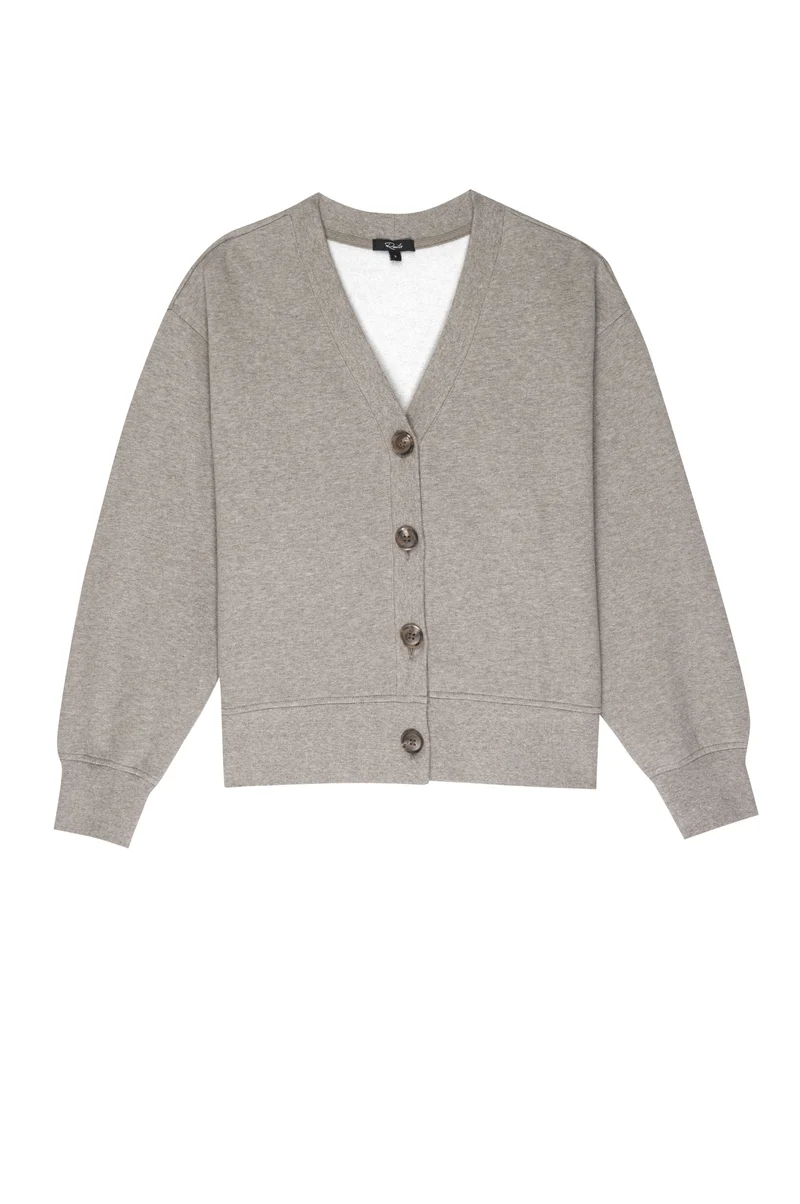 Omi Latte Heather Cardigan
