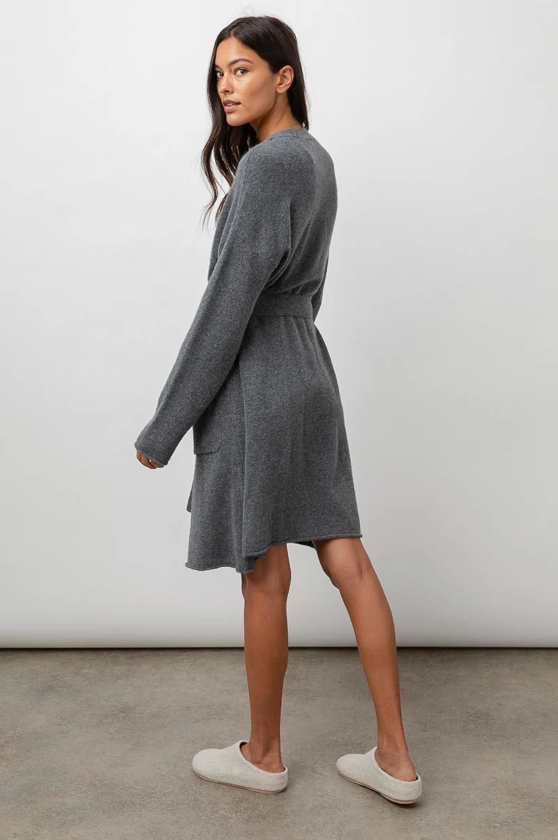 Ansel Charcoal Cardigan