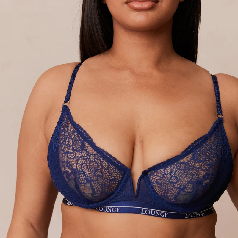 Royal Balcony Bra - Navy