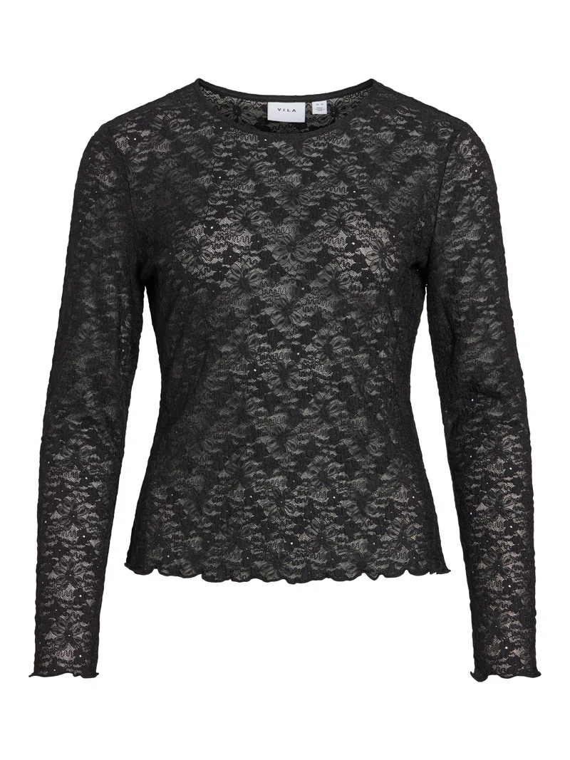 VIFAY O-NECK L/S TOP - NOOS