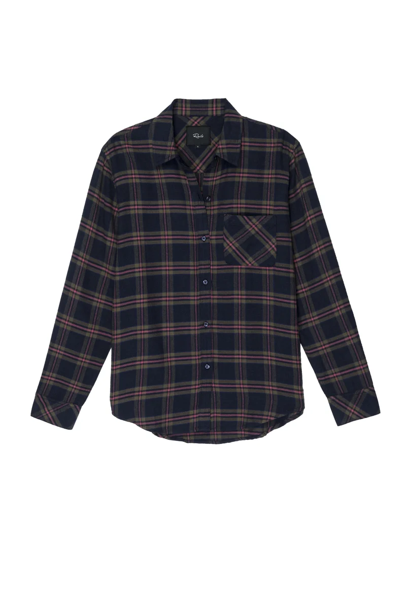 Angelica Navy Umber Rose