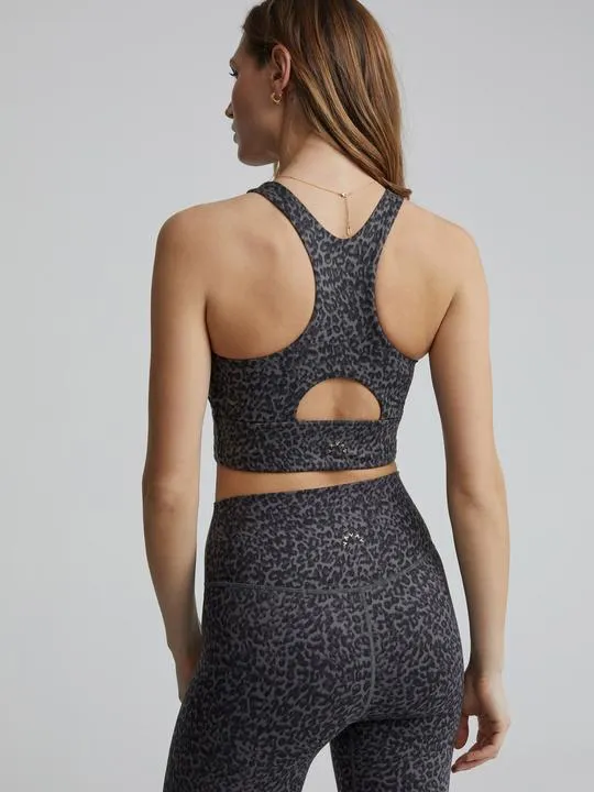 Let's Move Harris Bra Midnight Distorted Cheetah